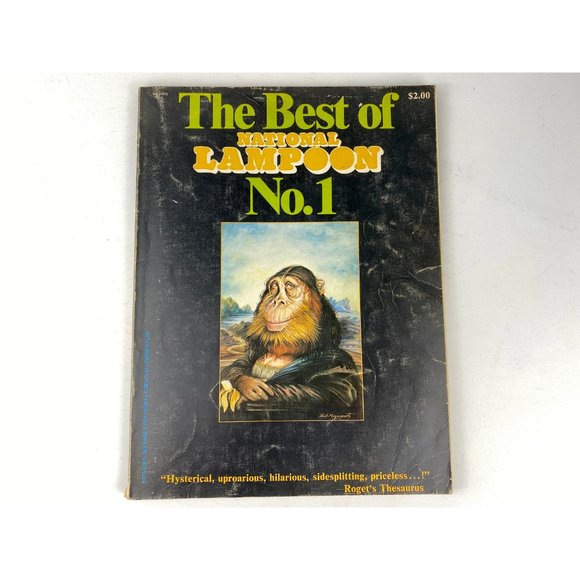 National Lampoon lot of three vintage softcover books, adult humor magazines - Picture 5 of 10